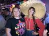 I love it: Mamacita Ali and Senorita Amber looking festive at Bourbon Street.